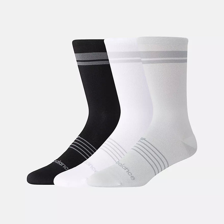 New Balance Pro Run Crew Socks - 3 Pack