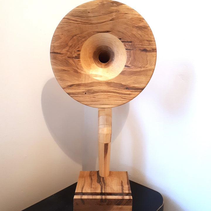 Gramophone - Scarlet - Wormy Maple