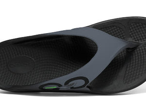 Oofos - Ooriginal Sport Graphite Recovery Sandal – Ten Toe'n